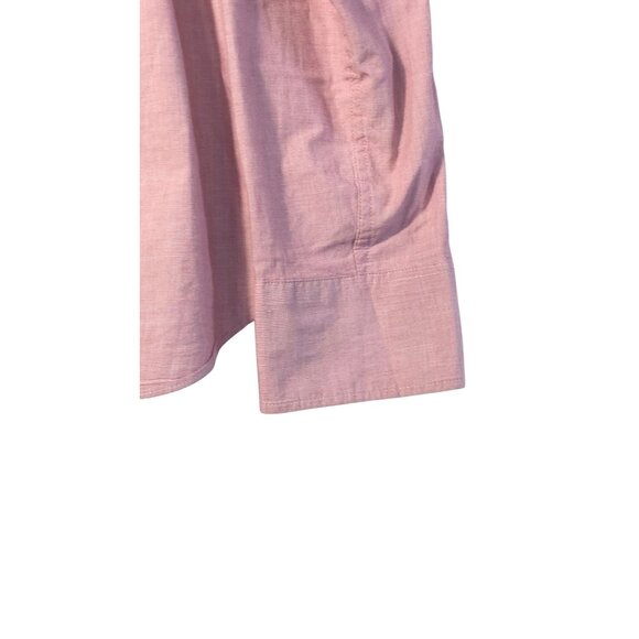 J. Crew Flex Pink Button-Up Shirt XL Long Sleeve Madagascar - Picture 5 of 6